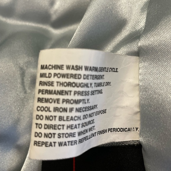 Marker Turquoise Red Floral Pattern Puffer Vest Size 8 - Picture 11 of 14